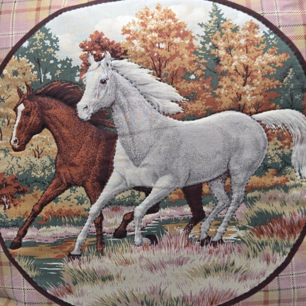 Handmade vintage coverlet